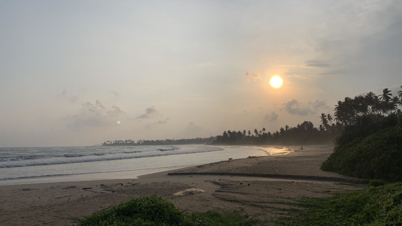 Strand Dickwella auf Sri Lanka